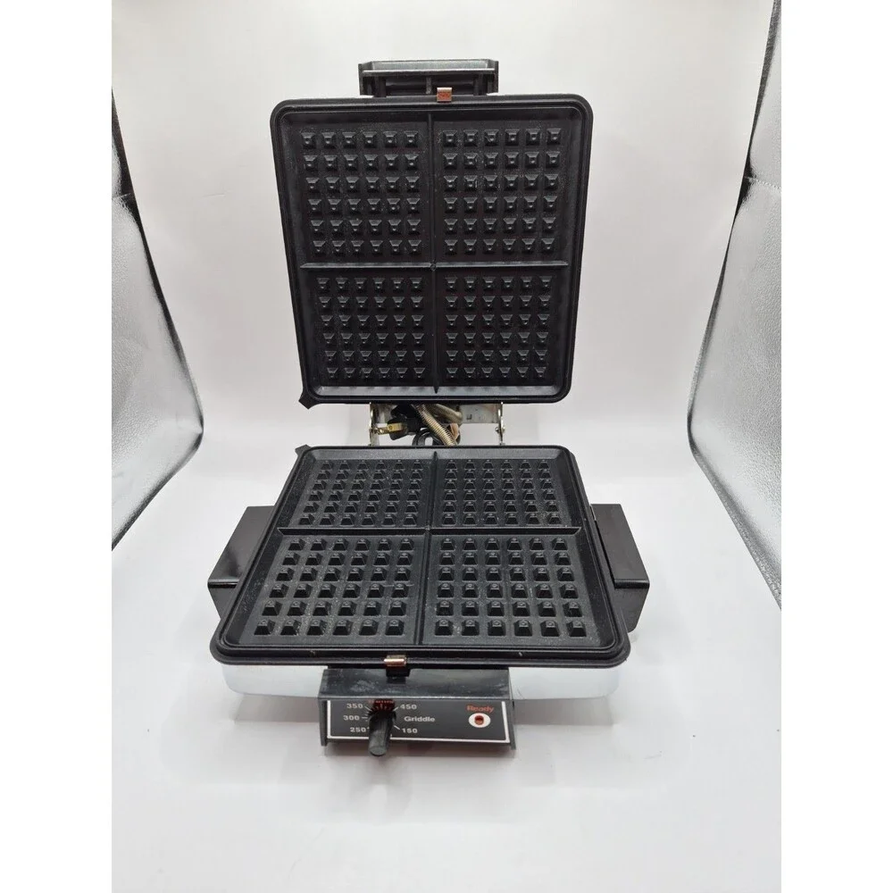 Vintage Toastmaster 270 Waffle Baker / Reversible Grill Tested Works USA made